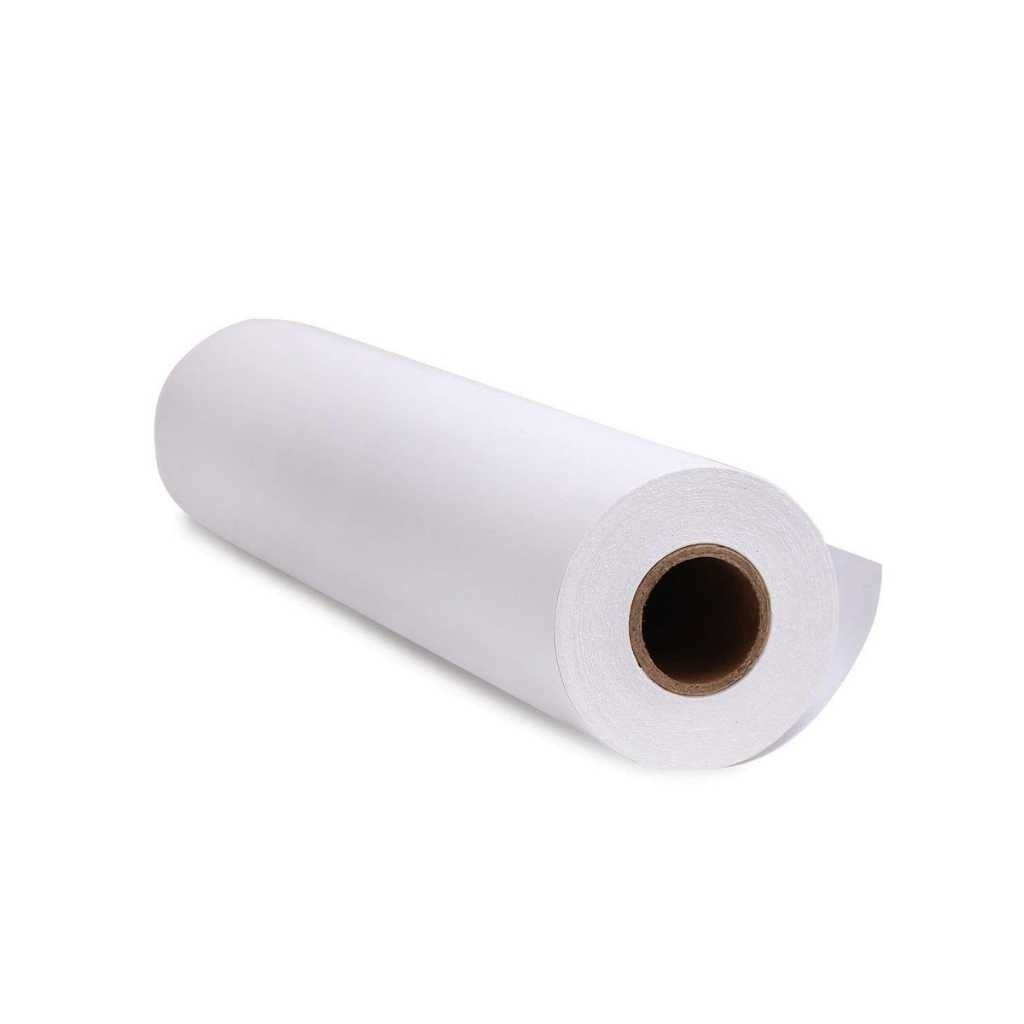 MM WILL CARE - WE WILL CARE YOUR PRODUCTS White 24 Inch x 20 Meter Paper Roll (100 GSM)