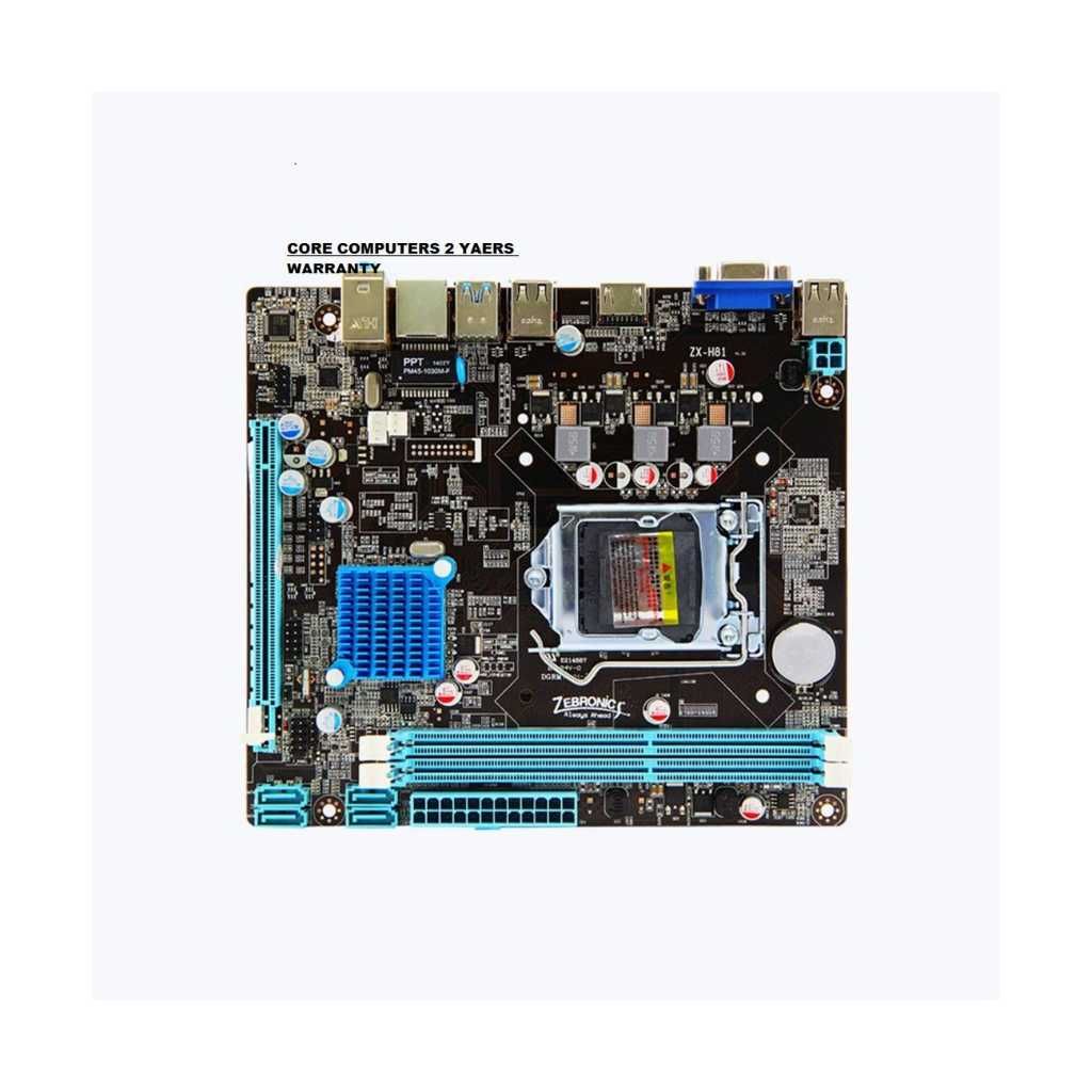 ZEBRONICS H81 LGA 1150 ATX Motherboard