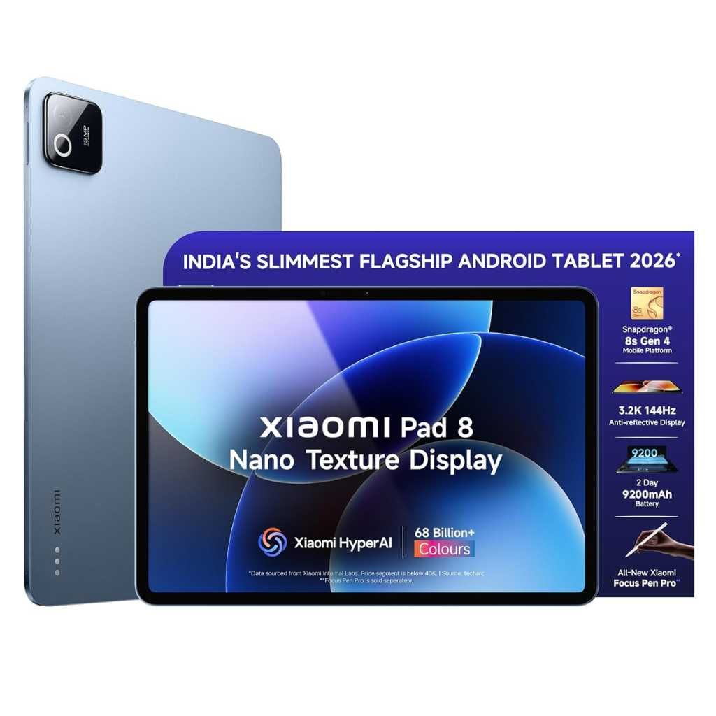 Xiaomi Pad 8 Smartchoice 11.2″ (8GB RAM, 128GB, Titanium Blue, Wi-Fi)