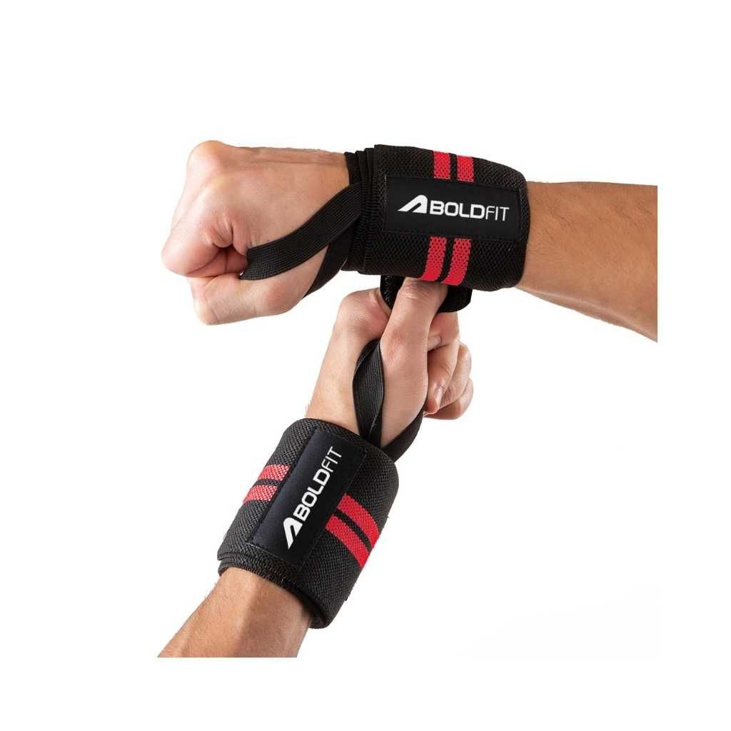 Boldfit Wrist Band for Gym Workout – Wrist Support Wrap for Men & Women