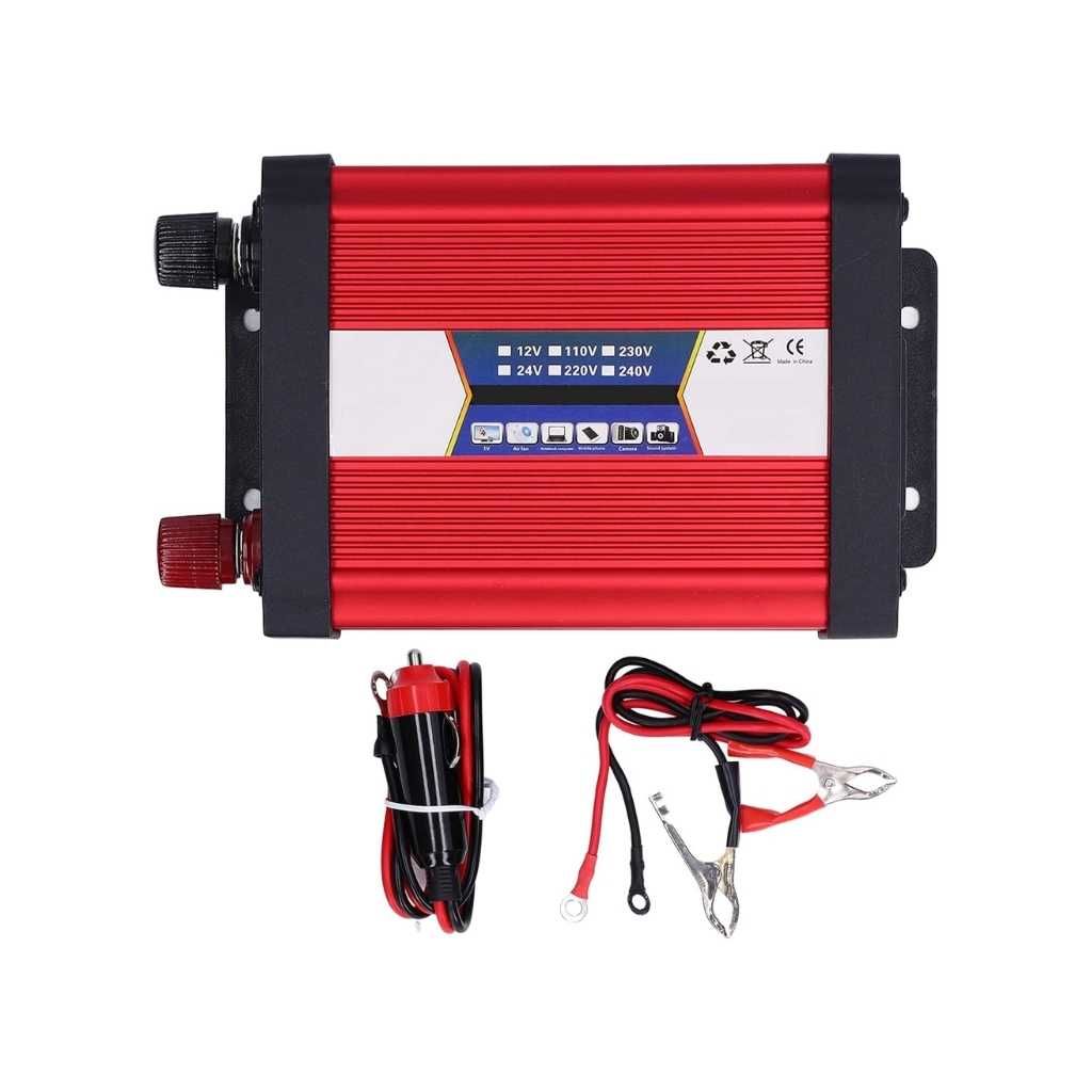Car Inverter DC USB Power Charger Converter Modified Vehicle Sine Wave Inverter
