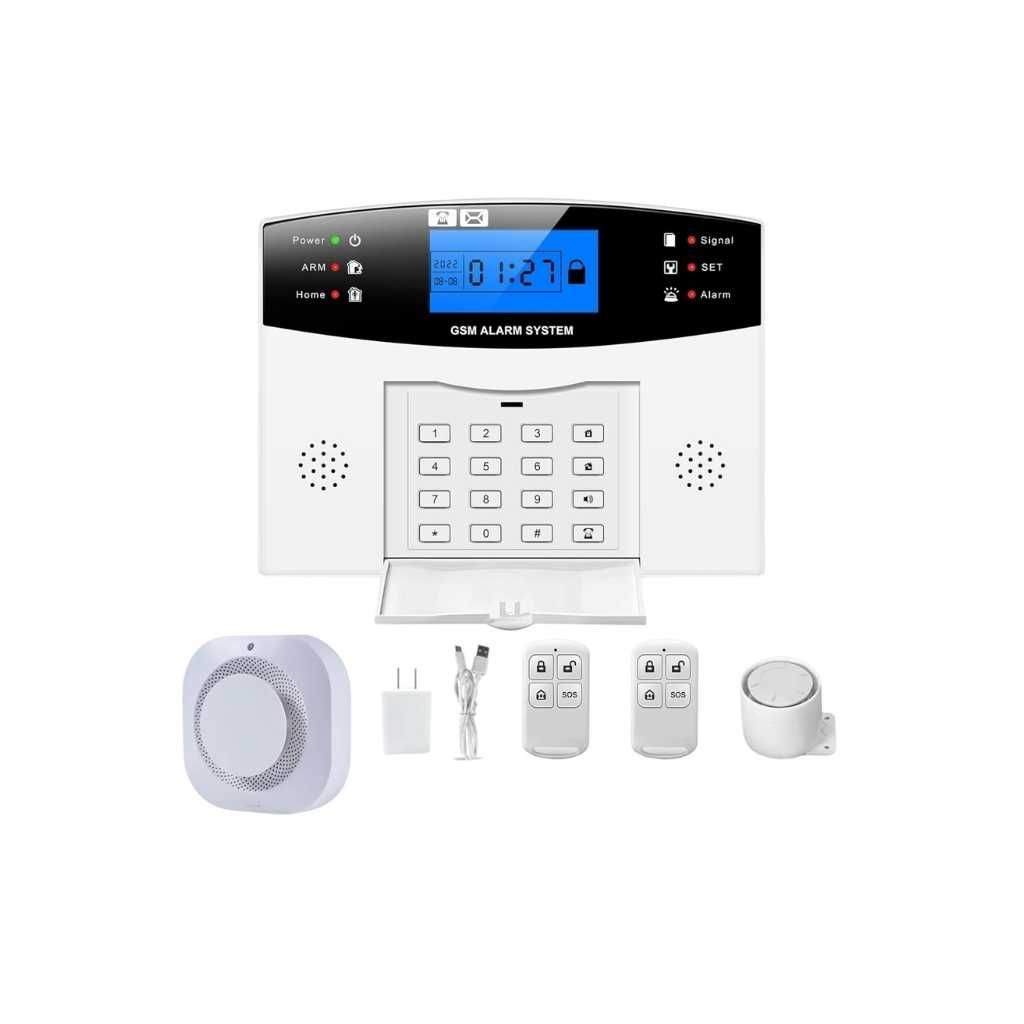 Combo-CN108 Wireless GSM Security Alarm System with Smoke Sensor
