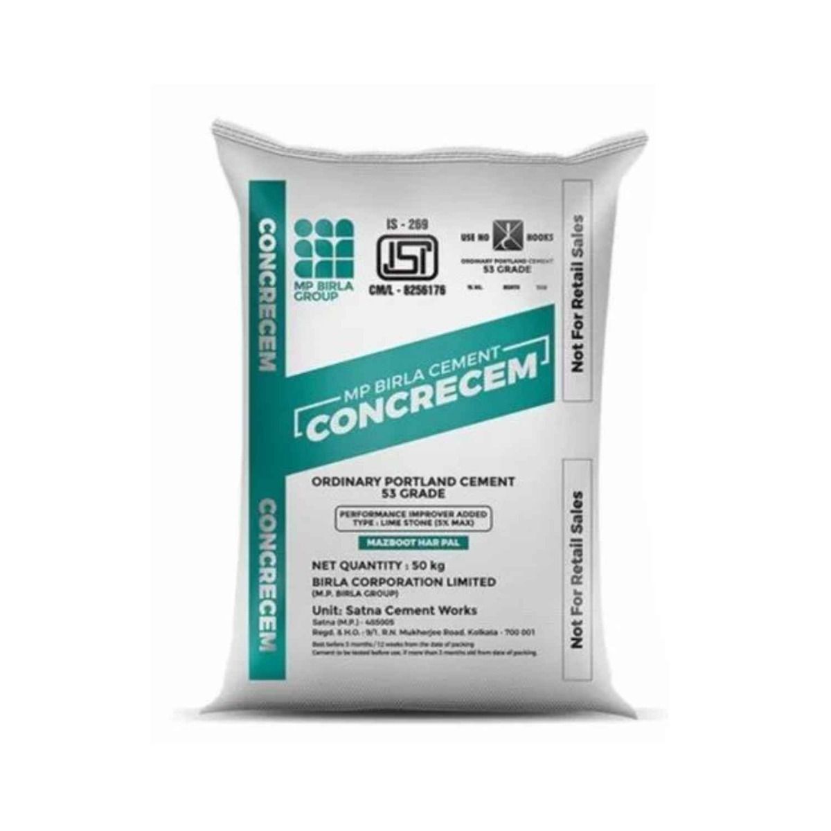 MP Birla Cement Concrecem OPC 53 Grade