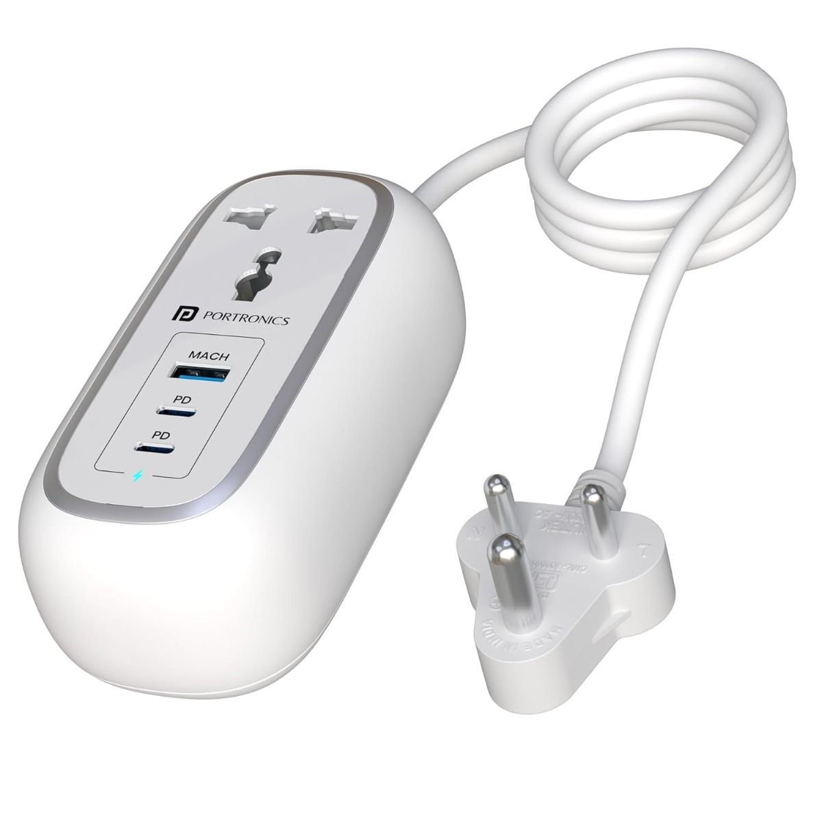 Portronics Volt 65 Pro 67W Smart Desktop Charger