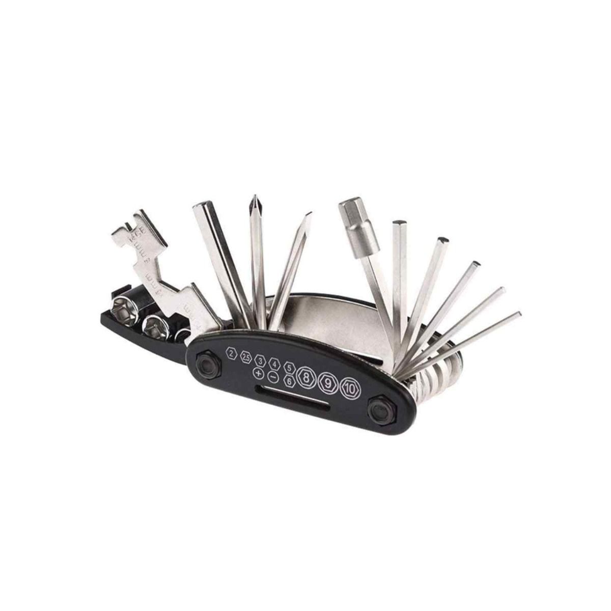 16 in 1 Multi-Purpose Cycle Repair Tool Kit