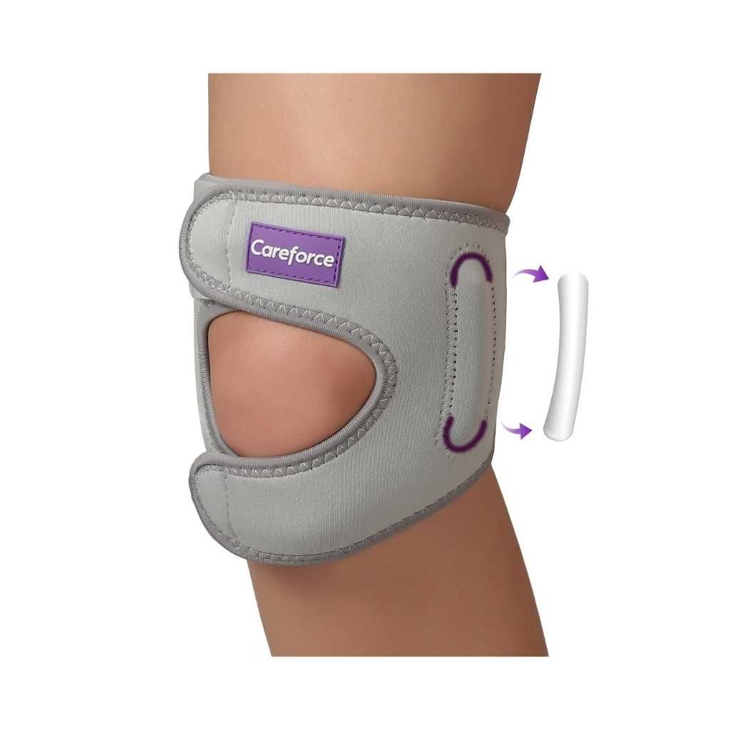 Careforce Elastic Knee Brace Support for Women & Men, Free Size