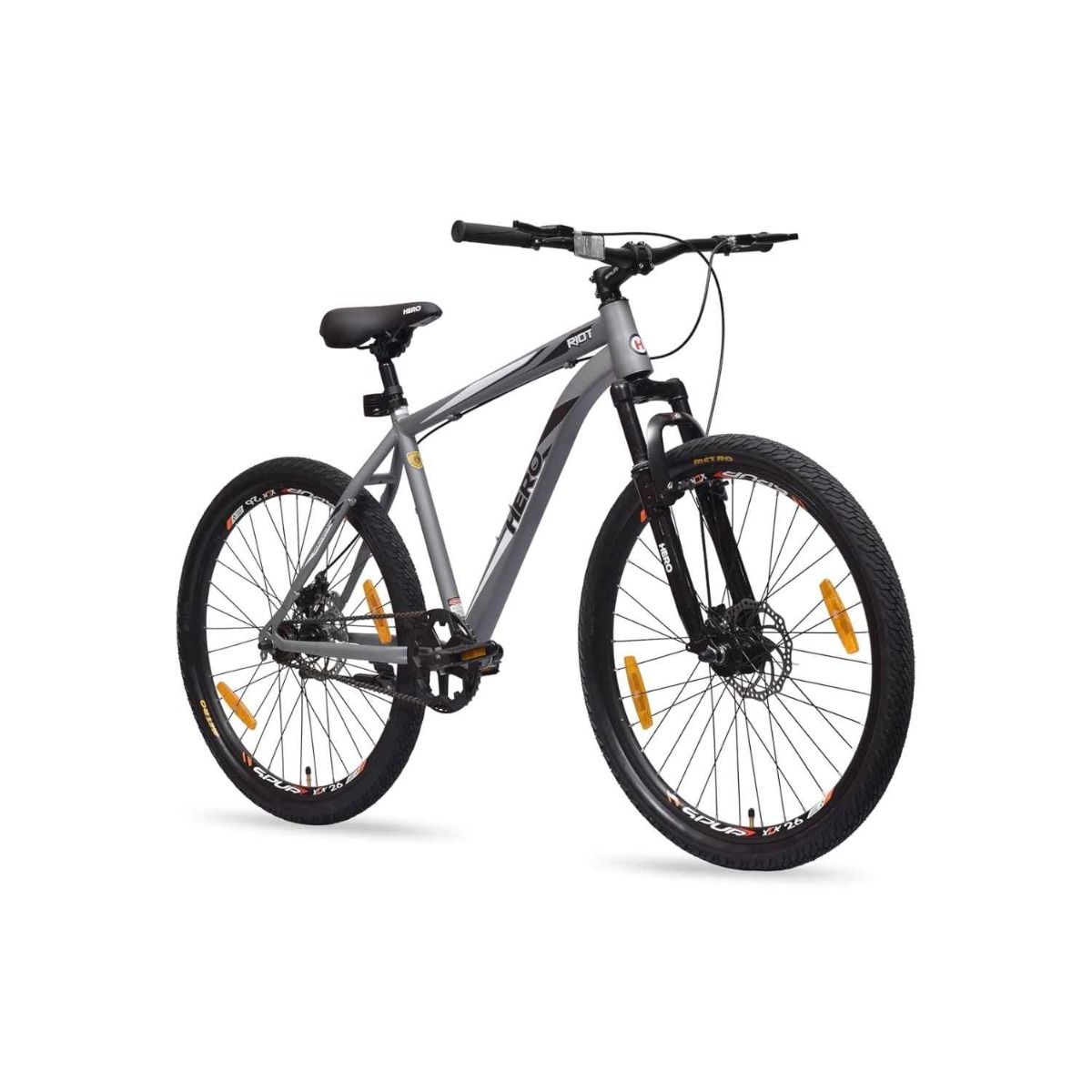 Hero RIOT 26T Single Speed Mountain Bicycle for Adults
