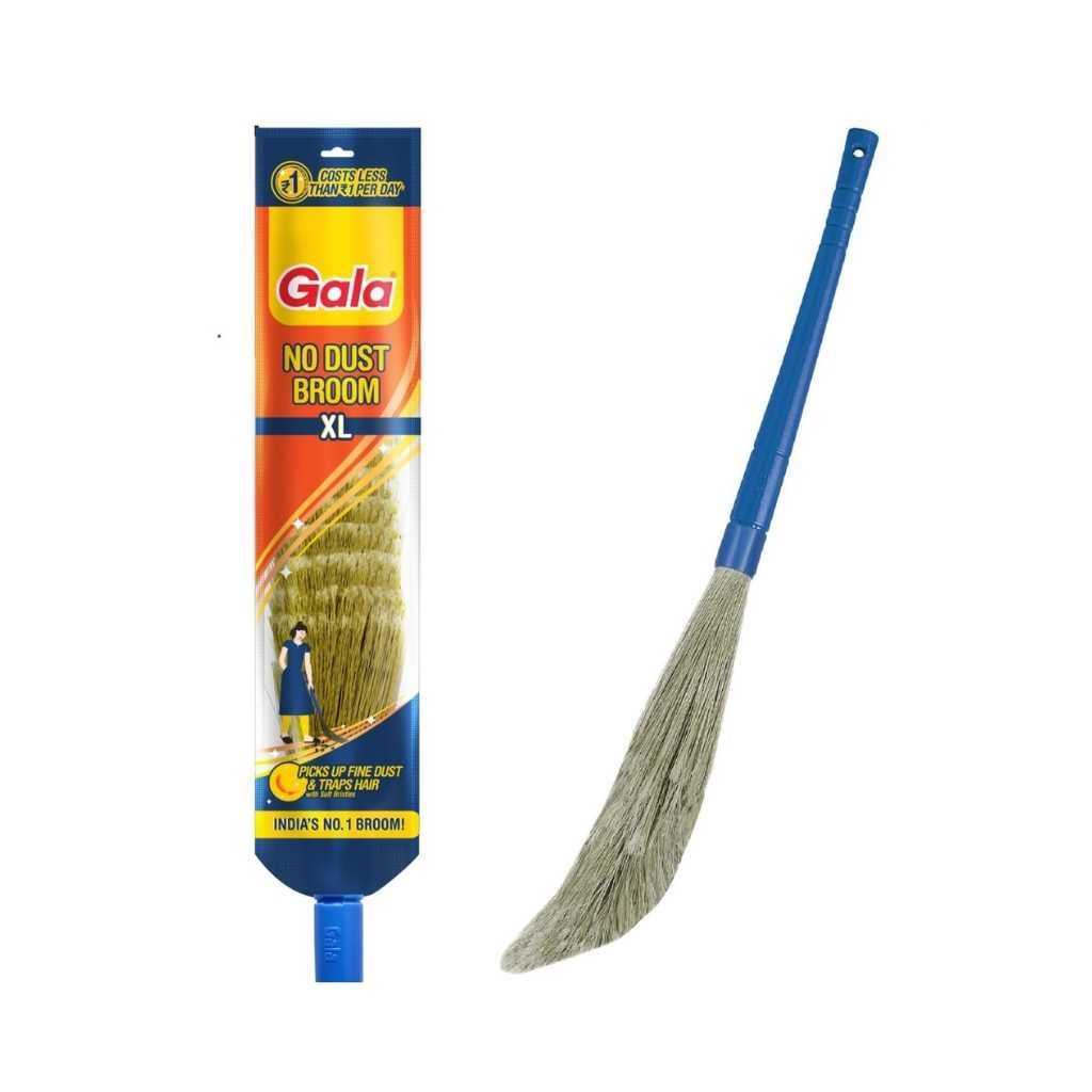 Gala No Dust Broom Extra Long