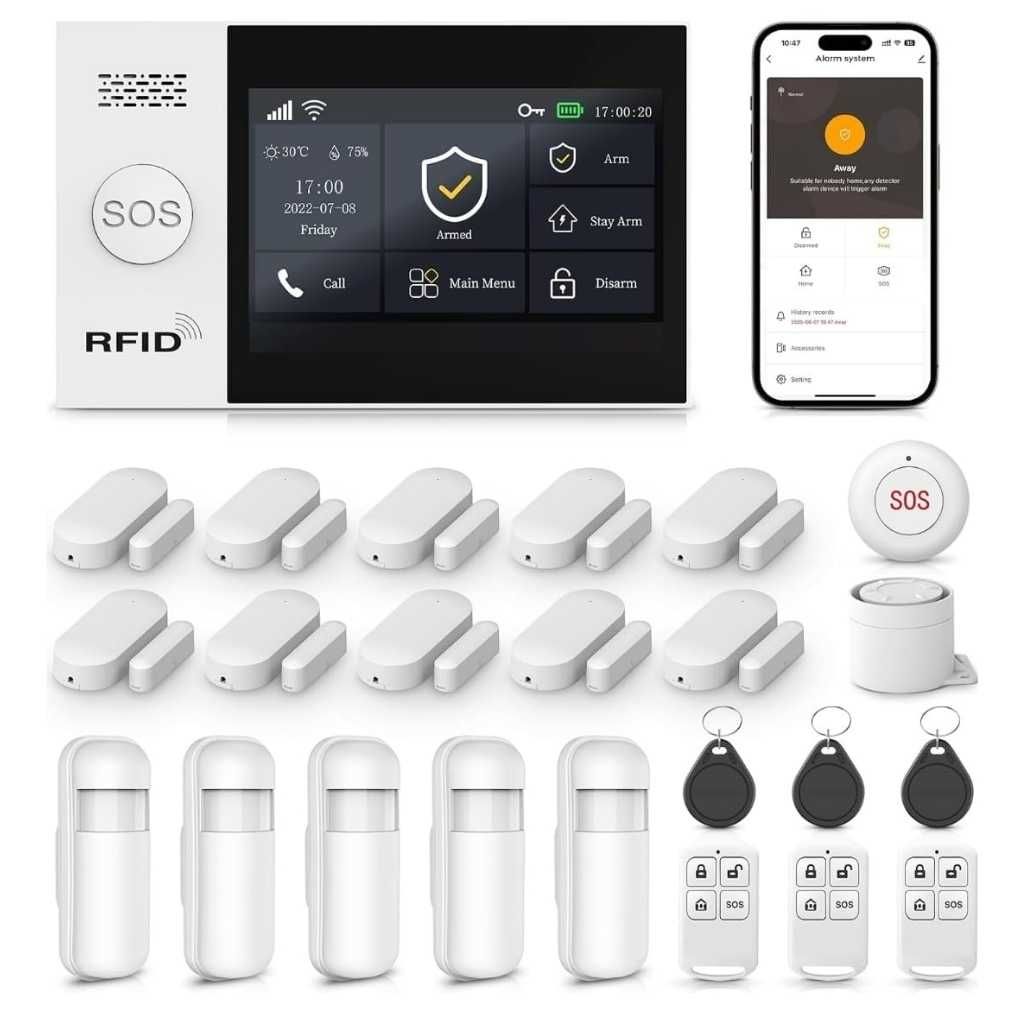 Navkar Systems Combo-CN295 ACJ 407 Home Security System