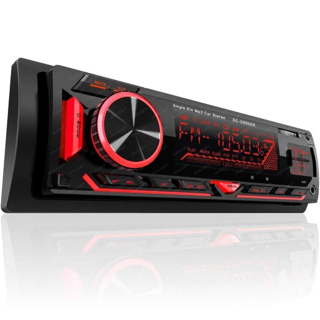 Dulcet DC-D9000X 220W Detachable Front Panel Universal Fit Single DIN MP3 Car Stereo