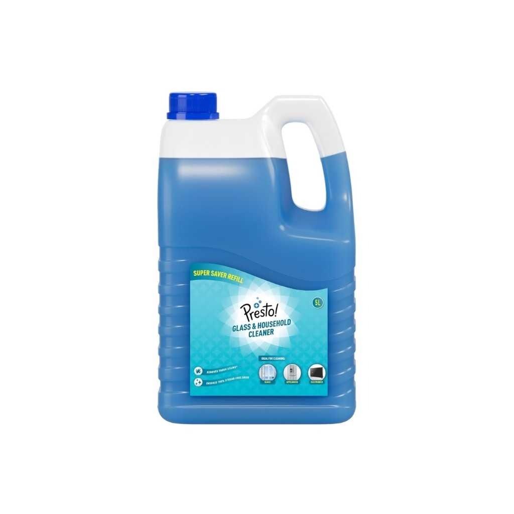 Presto! Glass & Household Cleaner – 5 Litre