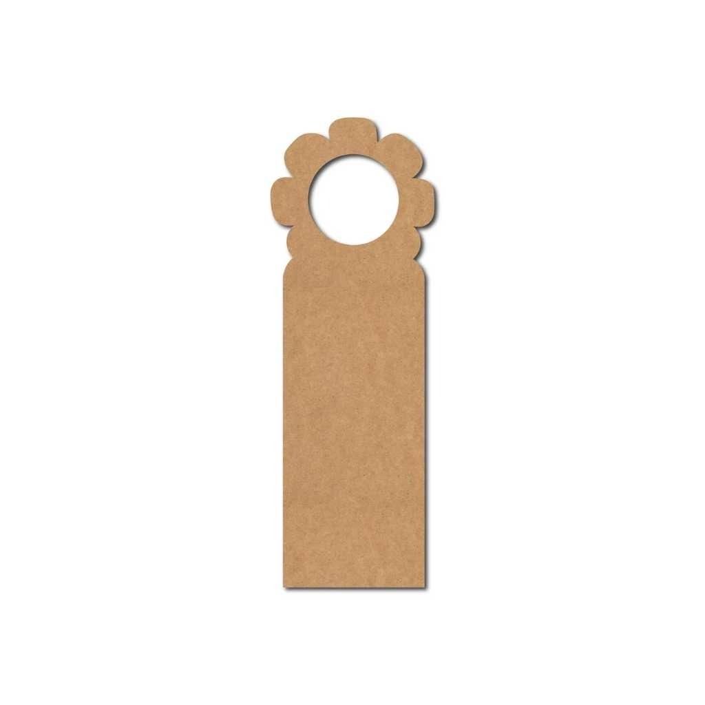 Flower Door Knob Hanger MDF Design 1