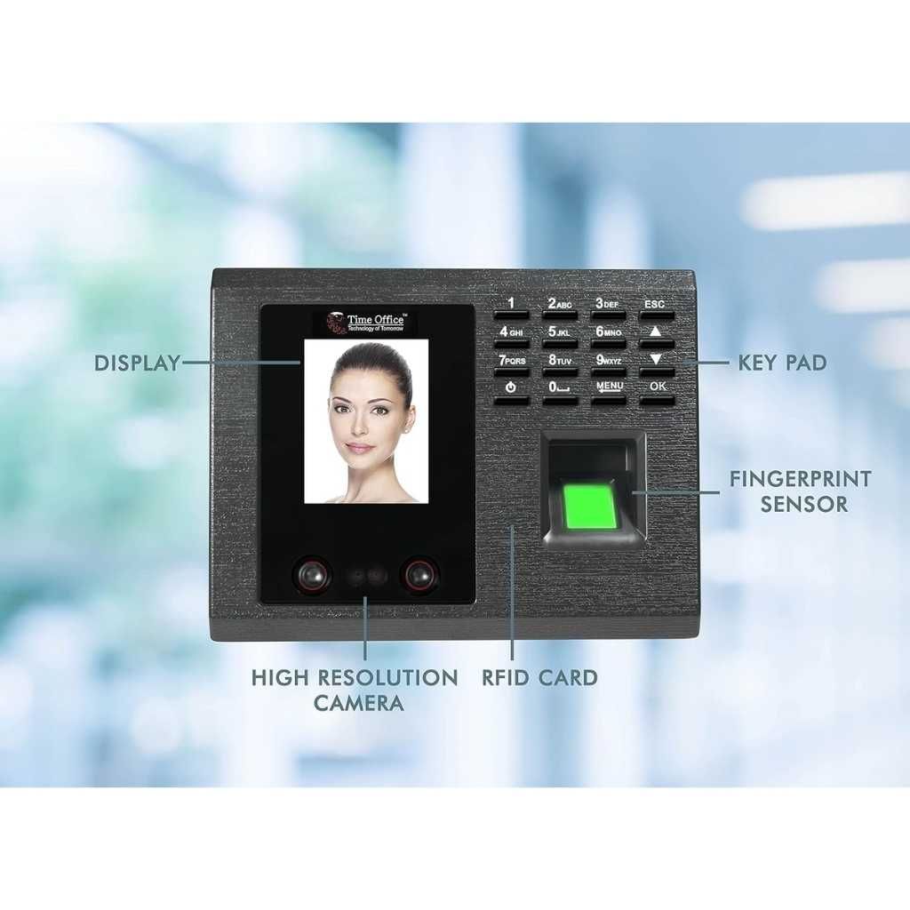 Team Office Face Recognition & Fingerprint Attendance Device with Cloud Attendance Software