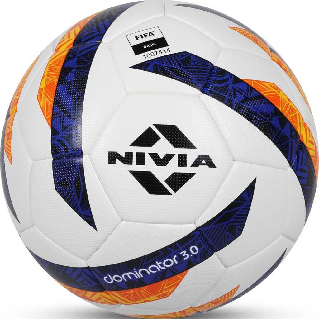 Nivia Dominator 3.0 Football – Size 5, FIFA Basic Match Ball