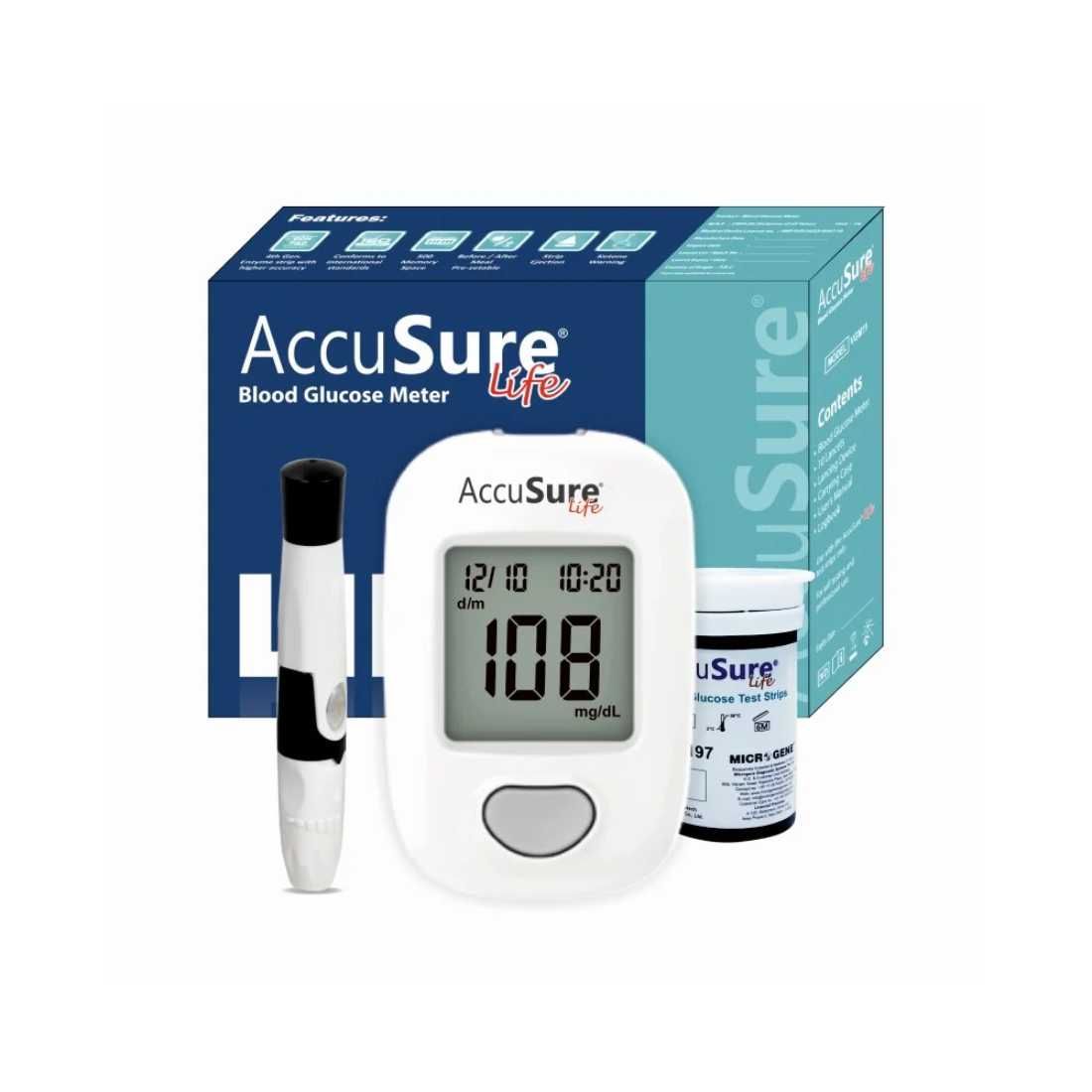 AccuSure Life Glucometer