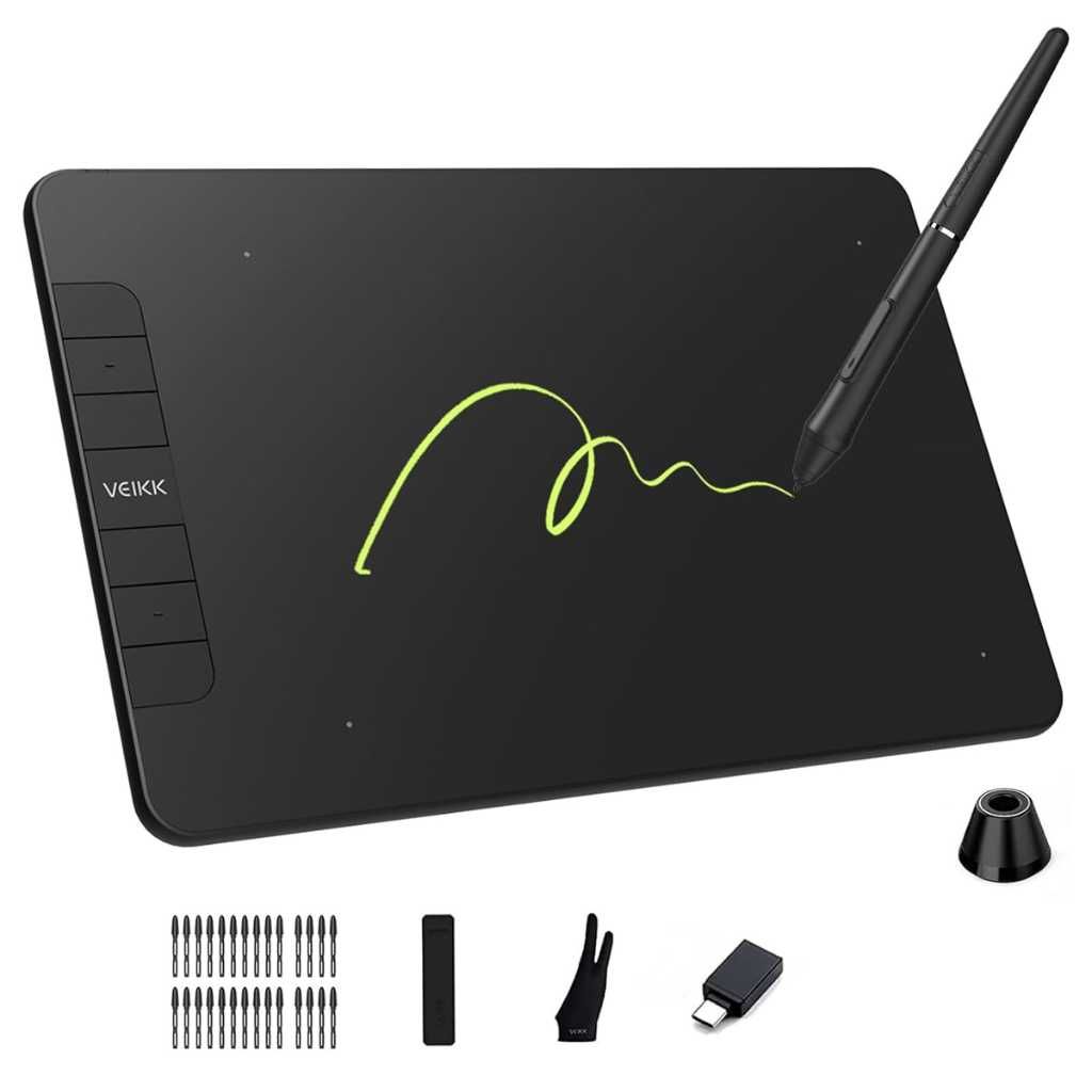 VEIKK VK640 Drawing Tablet 6x4 Inch