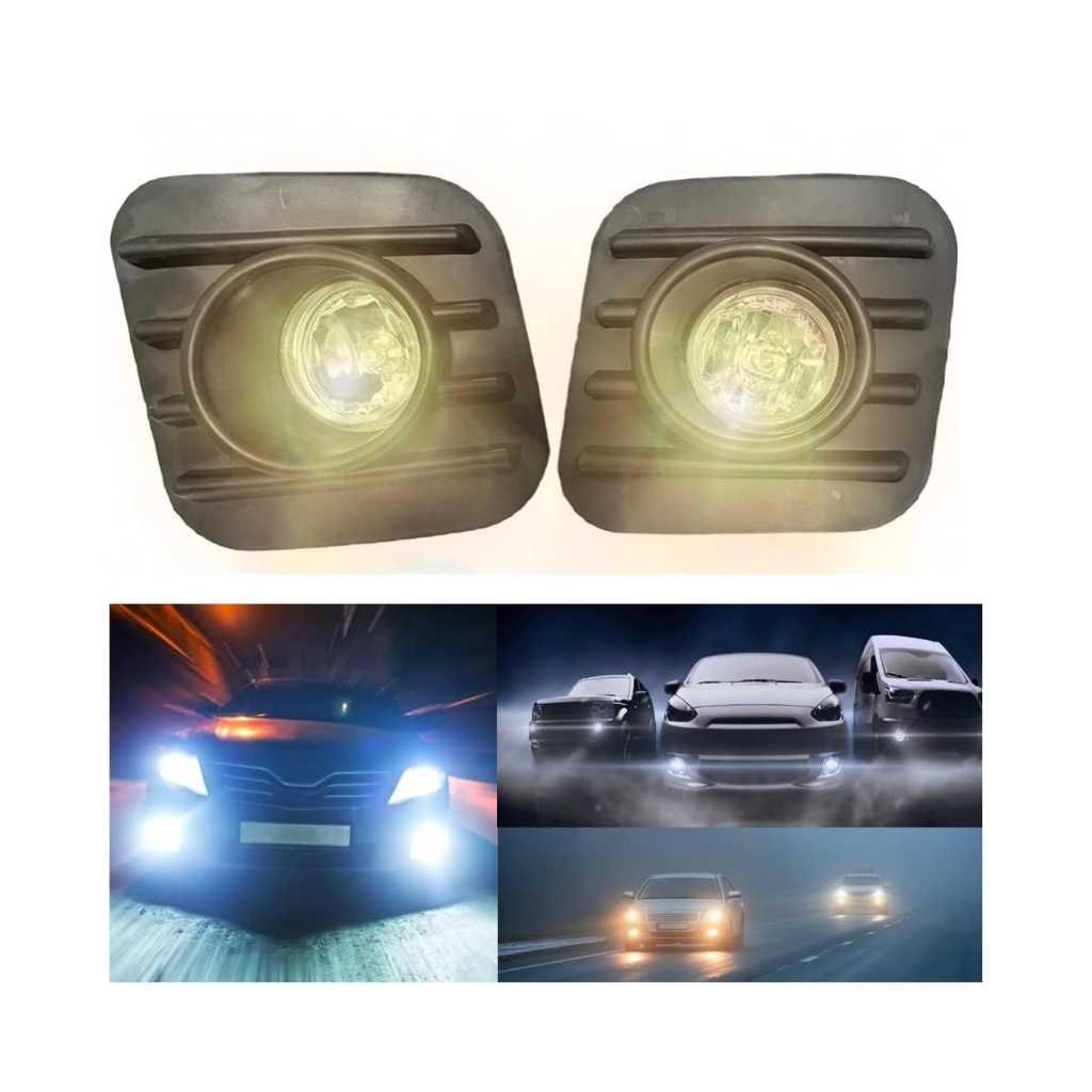 K D Halogen Fog Lamp Set for Maruti Alto with Bulb