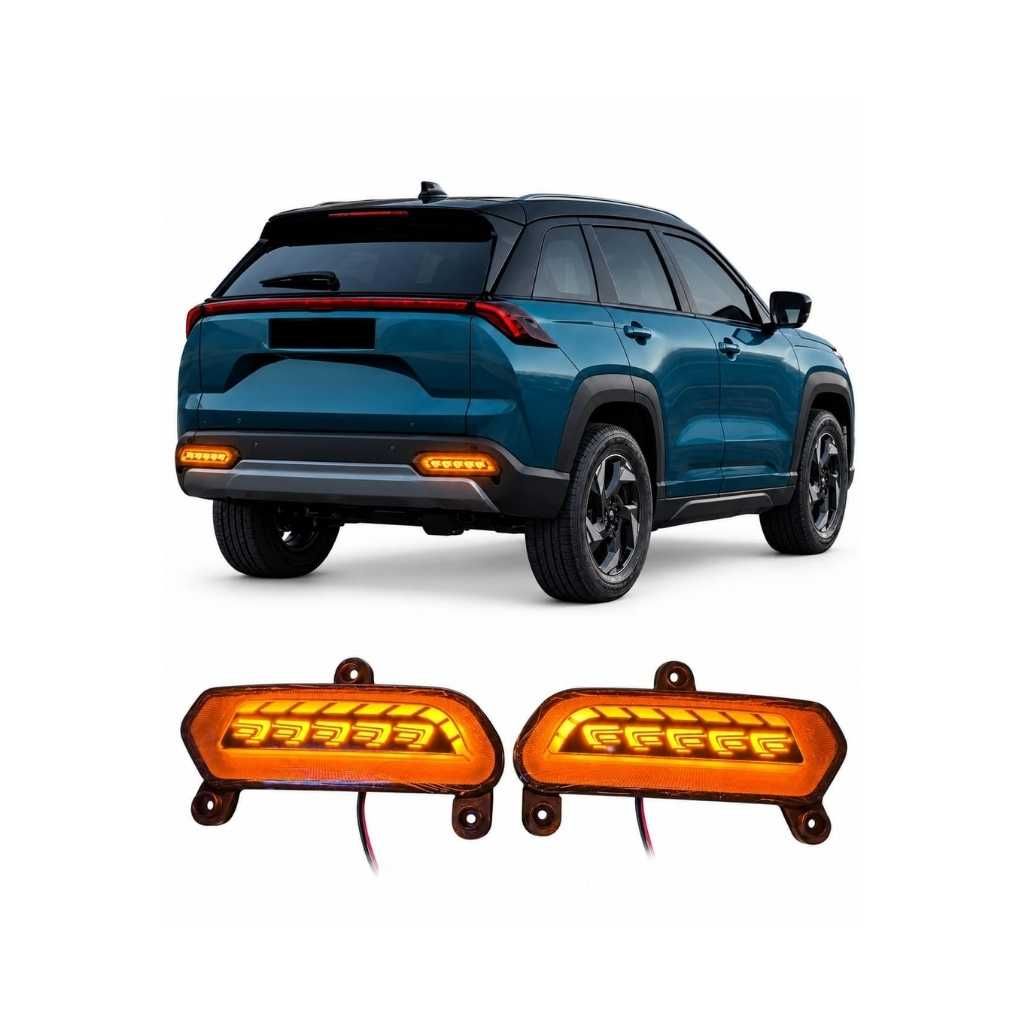 DDA Enterprises Rear Reflector Light Compatible with Victoris Matrix with Reverse Light & Yellow Indicator
