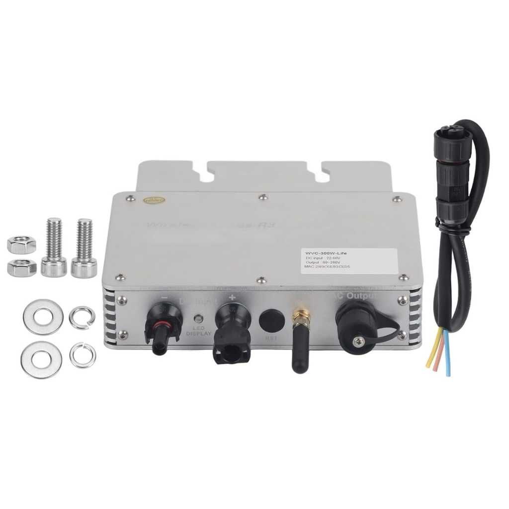 Solar Micro Inverter, Micro Inverter Sine Wave Inverter Power Generation System Solar Power System for Monitor for Household (230V)