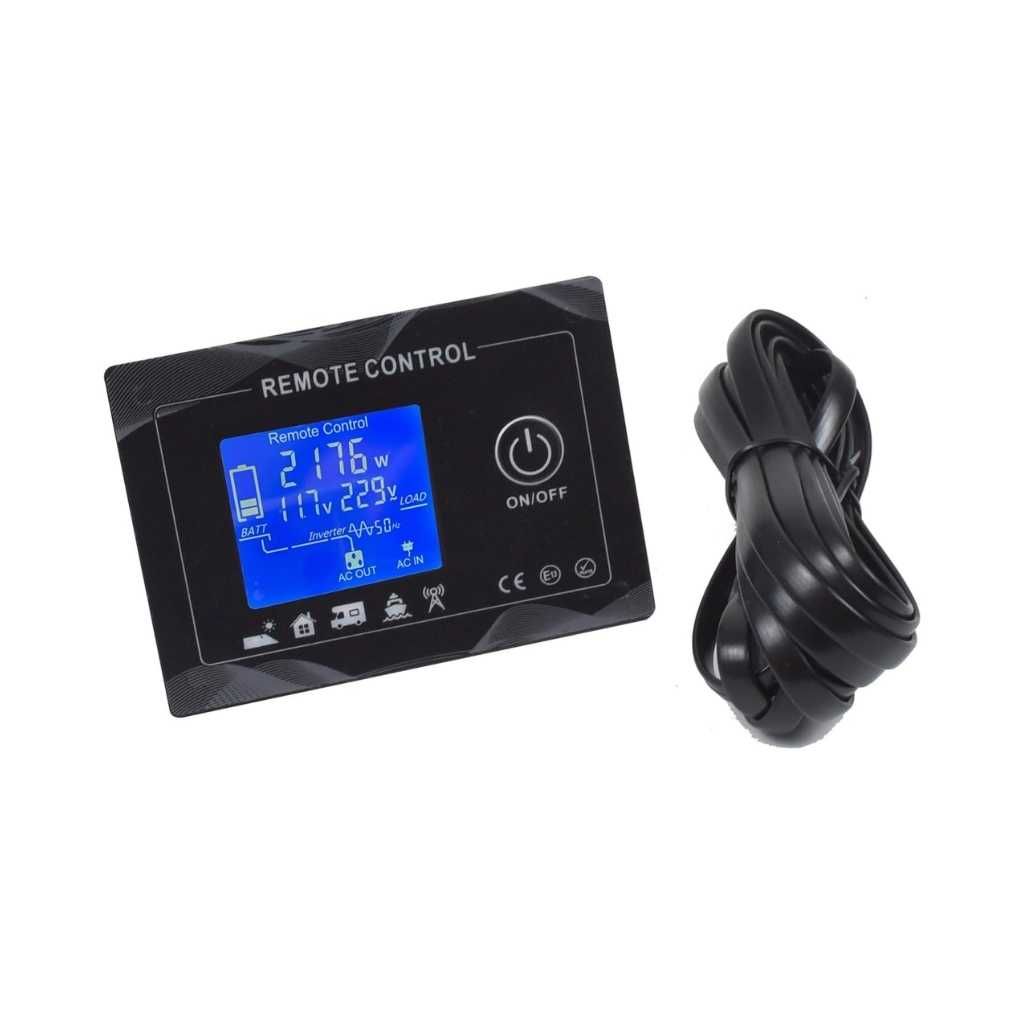 Remote Controller and Smart LCD Display for Daleicech Series Pure Sine Wave Inverter