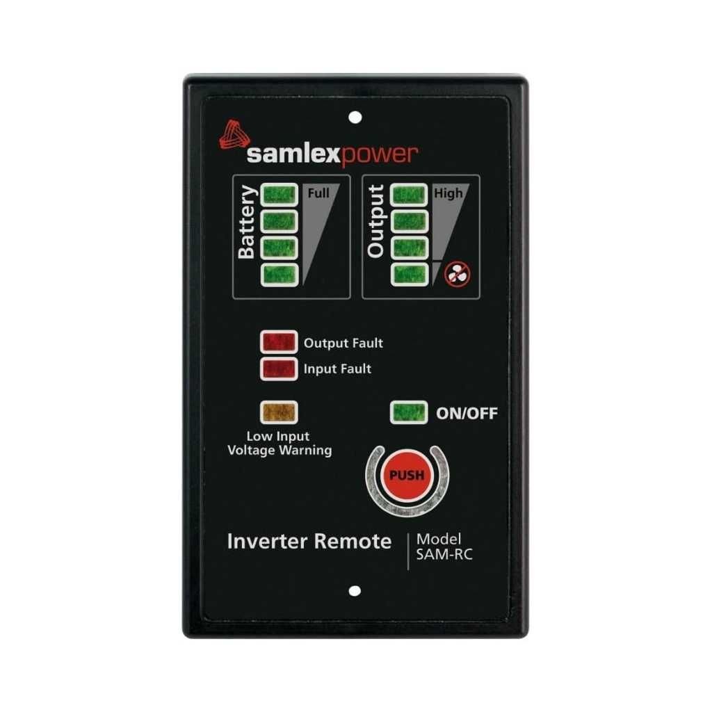 Samlex America Solar SAM-RC SAM Series Optional Remote Control