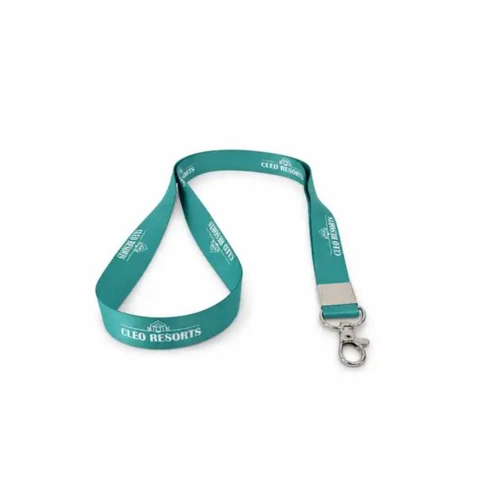 Standard Satin Lanyard with Metal Hook