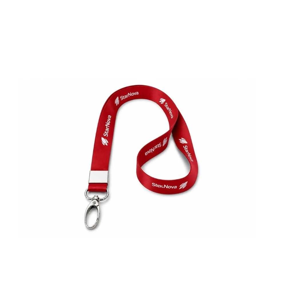 Premium Satin Lanyard with Metal Hook