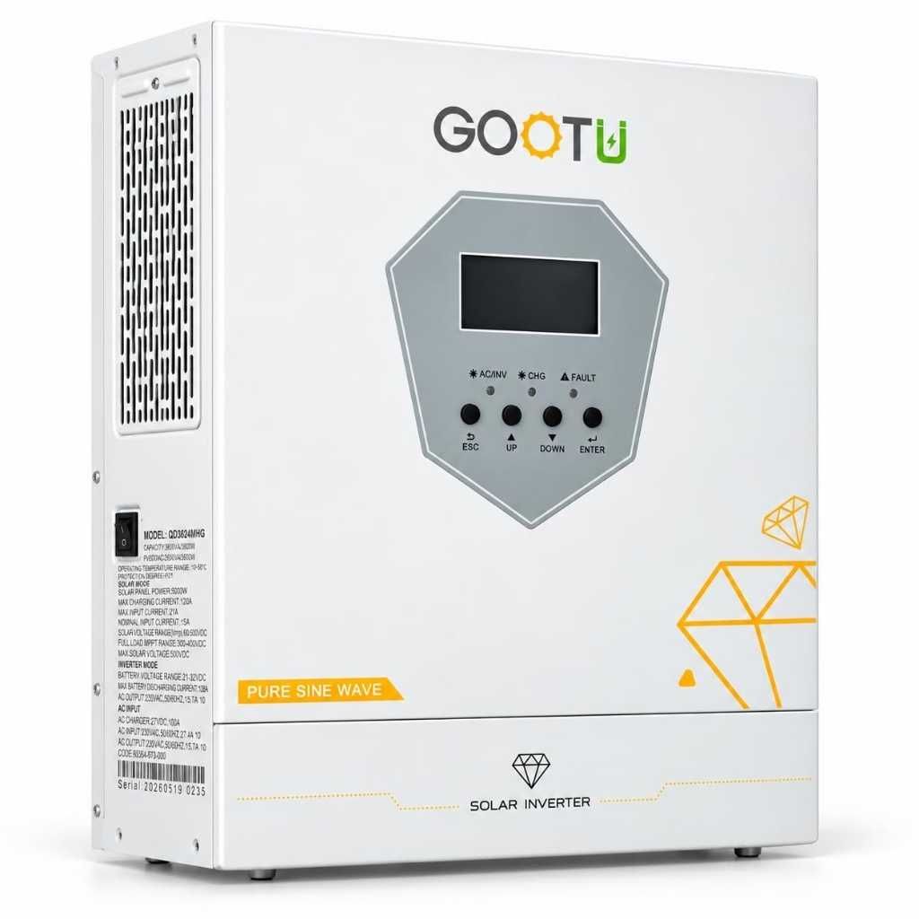 6.2kW Hybrid Solar Inverter 48V 6200W Pure Sine Wave