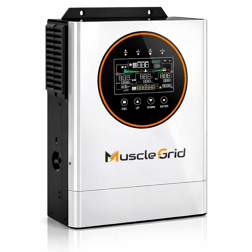 MuscleGrid 12kW Hybrid Solar Inverter for Home Mainline