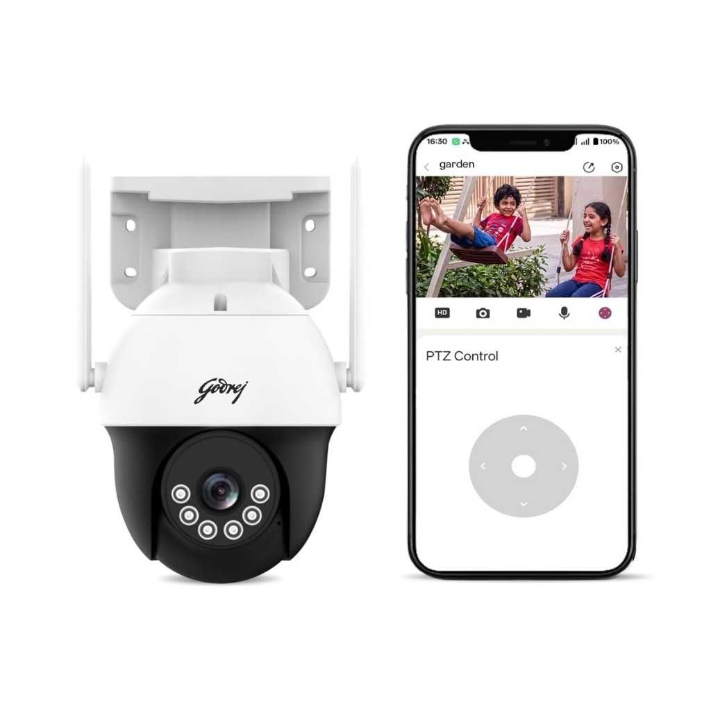 Godrej EVE Pro 4G Mini PT 3MP Smart PT CCTV Camera