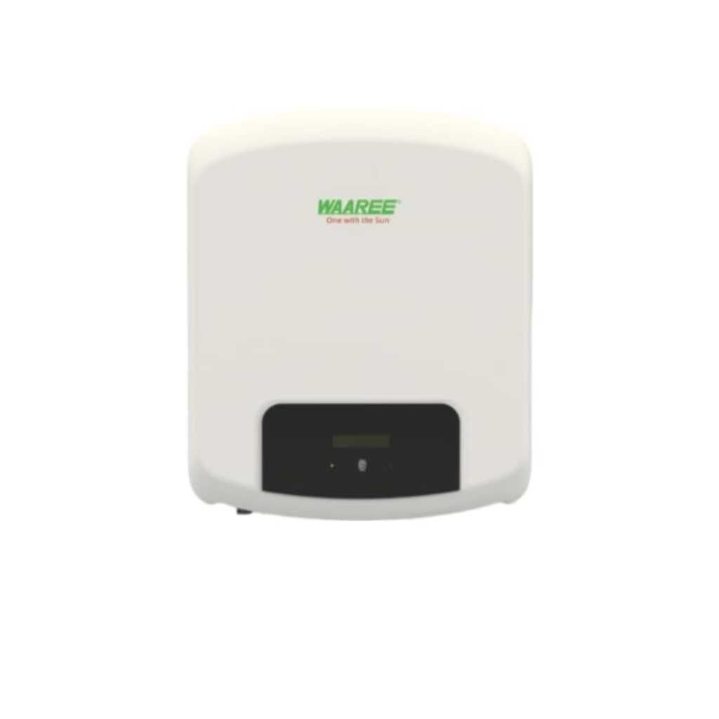 WAAREE 3 kW Single Phase Solar On-Grid Inverter – IP65, MPPT, LCD & Wi-Fi Monitoring, 8-Year Warranty, Pack of 10