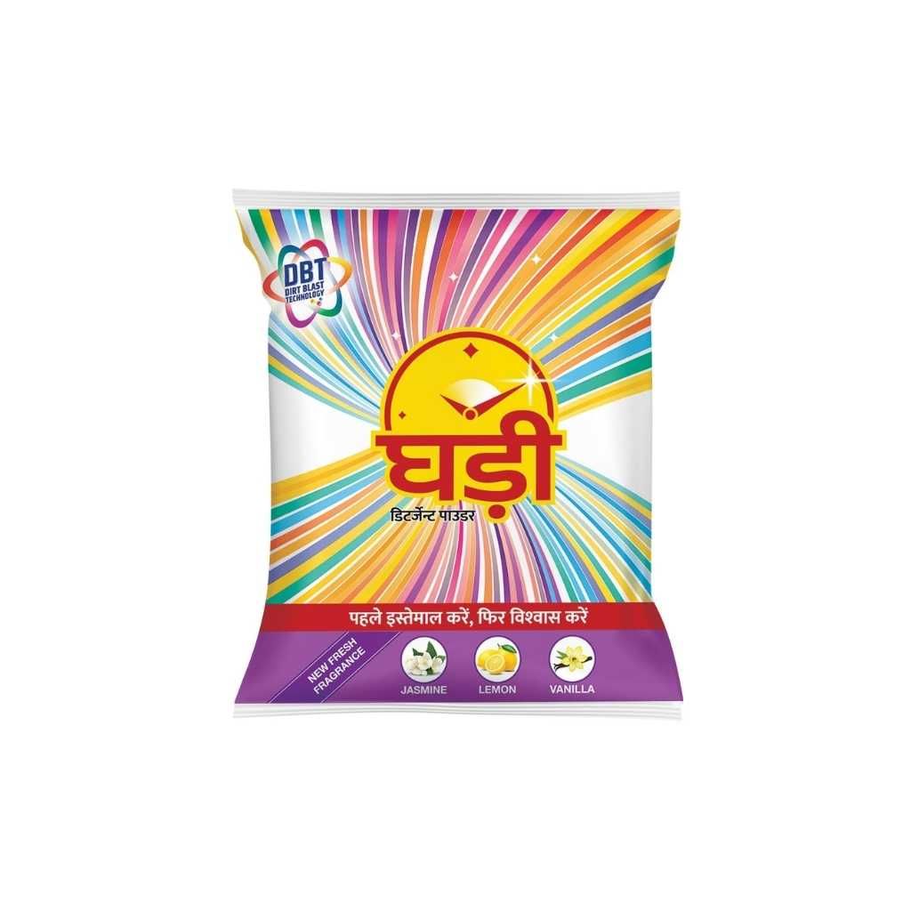 Ghadi Detergent Powder with Advanced Dirt Blast Technology – 3 Kg