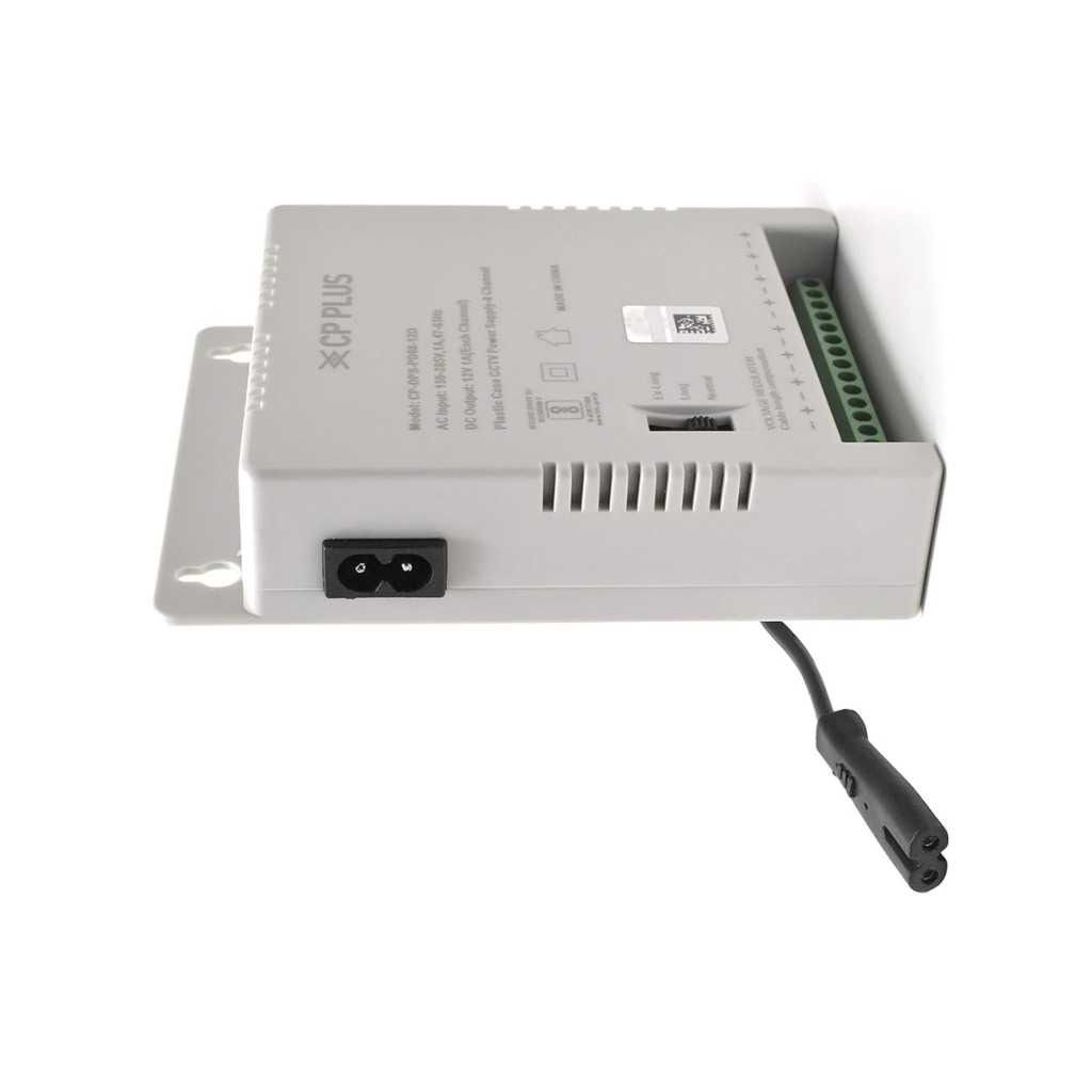 CP Plus CP-DPS-PD08-12D 12V 10A 8 Channel Fiber SMPS