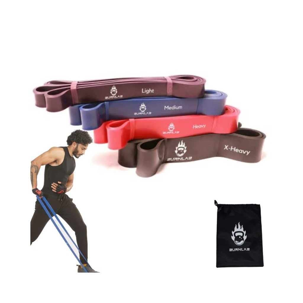 Burnlab Resistance Band for Pull-Up Assistance & Strength Training
