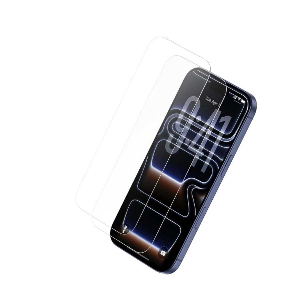 Belkin EZ Align Tempered Glass Screen Protector for iPhone 17 Pro Max (2 Pack)