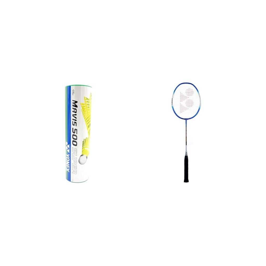Yonex Mavis 500 Shuttlecock (Yellow, Pack of 6)