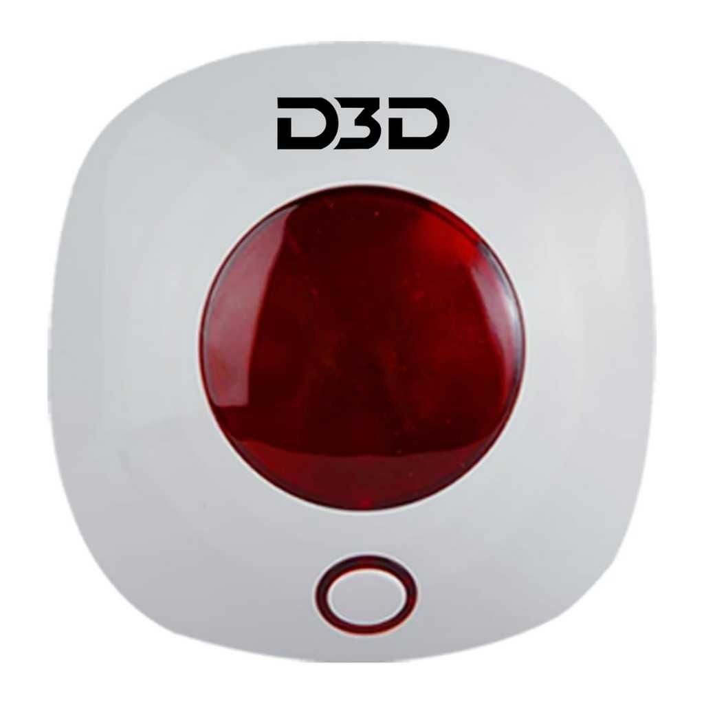 D3D Wireless Strobe Siren 433MHz – Siren_ZX_G12
