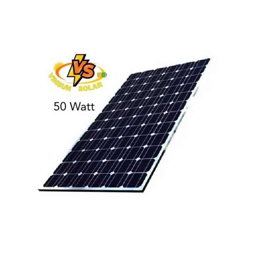 Monocrystalline 50 Watt Solar Panel
