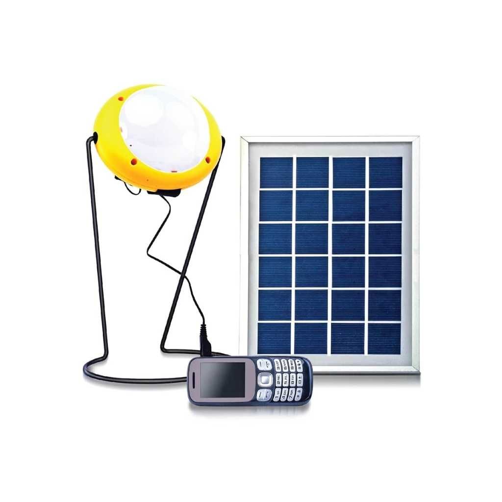 Sun King Pro 400 Super Bright Emergency Indoor Solar Light with USB Mobile Charging, 400 Lumens, 5.5W Solar Panel