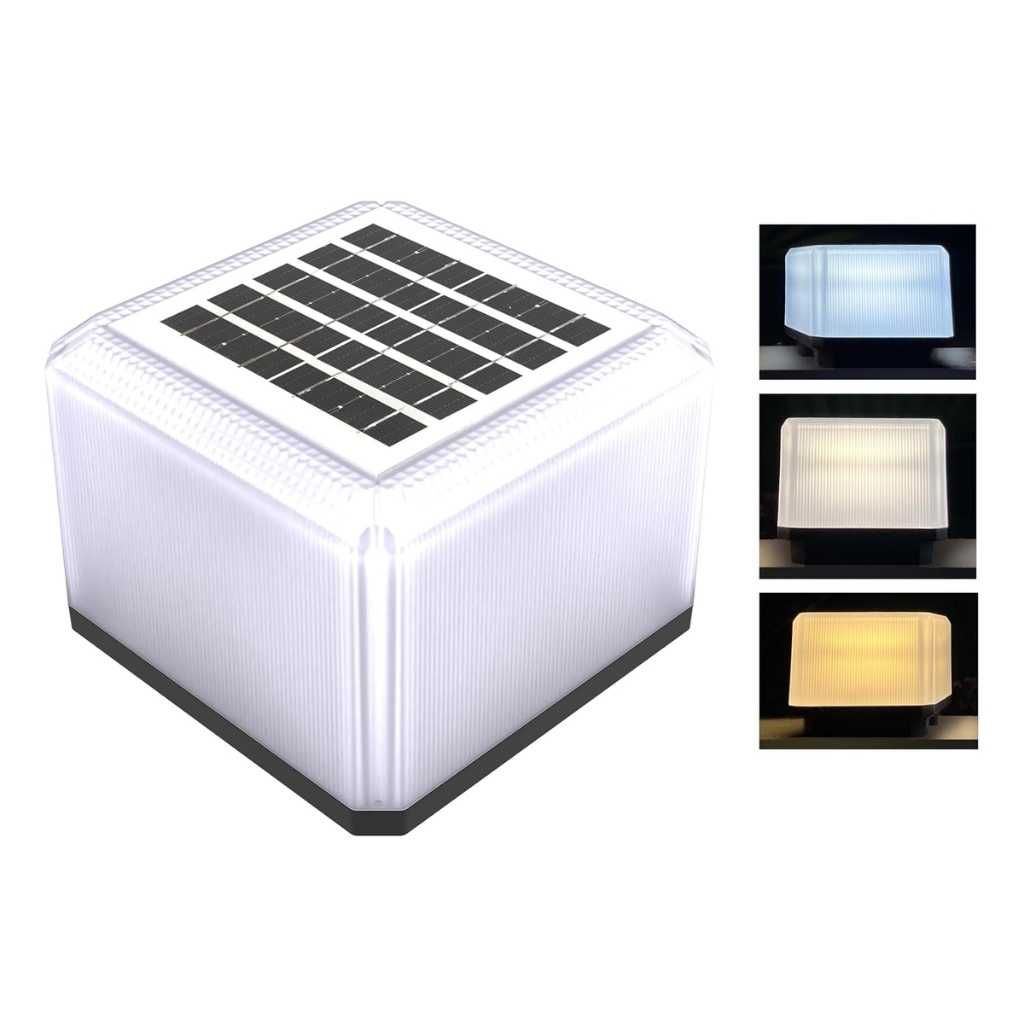 Homehop Solar Light Outdoor Home Garden 8W Automatic Wireless Gate Lamp