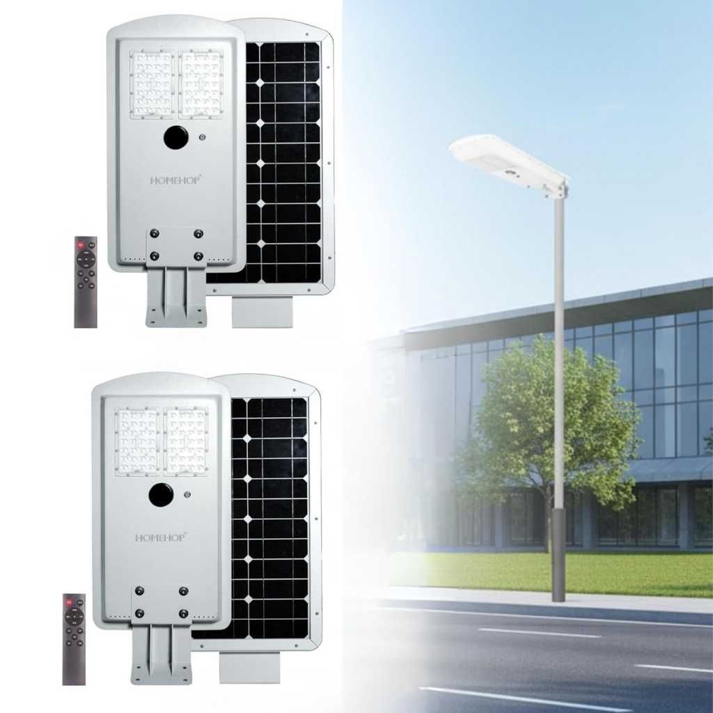Homehop Solar Light Outdoor Home Garden 250W Street Motion Sensor LED Lamp