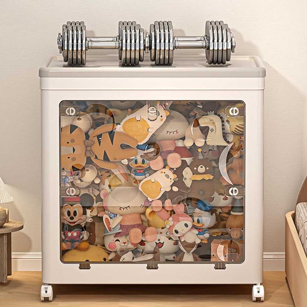 The Artment Medium Origami Box Foldable Storage Organizer with Wheels