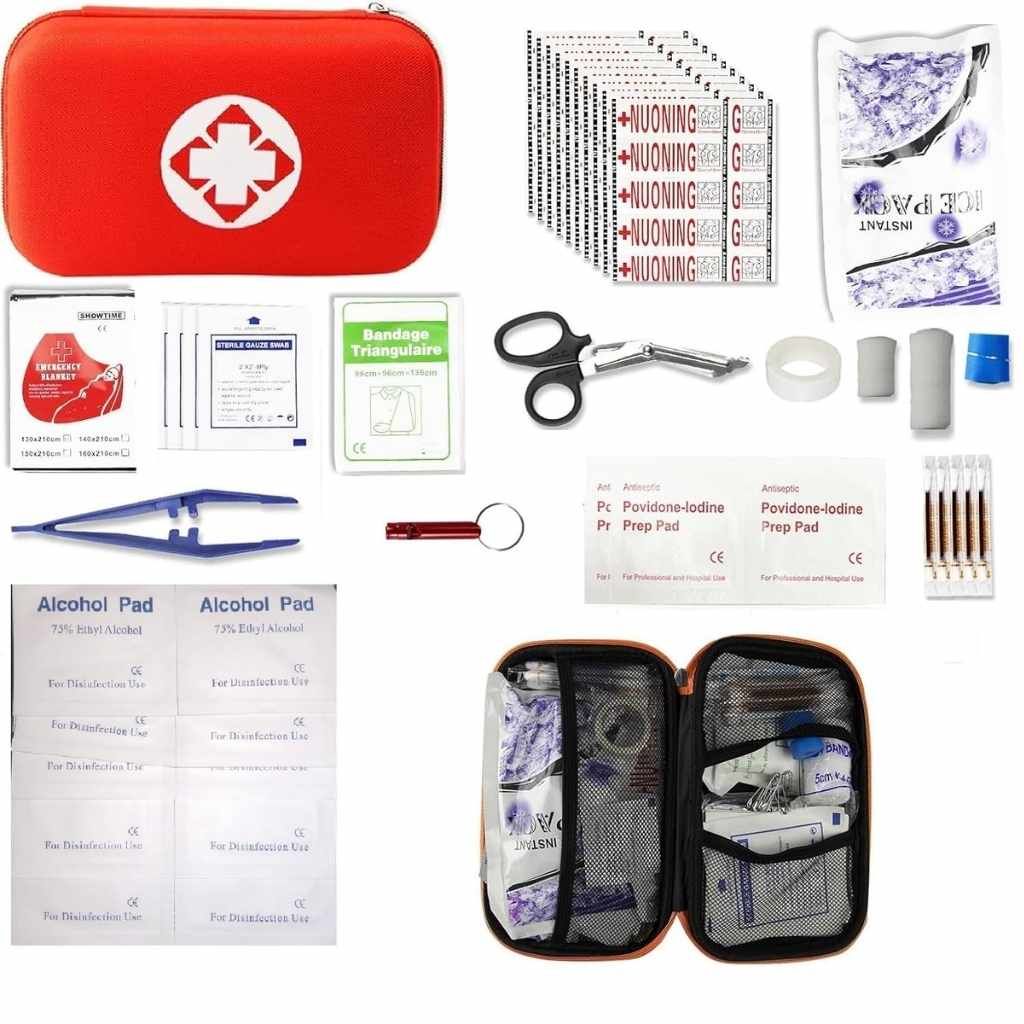 Emergency First Aid Kit 44PCS Portable Survival Kit