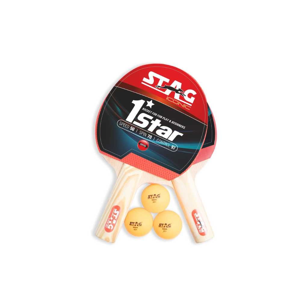 STAG ICONIC 1 Star Table Tennis Playset