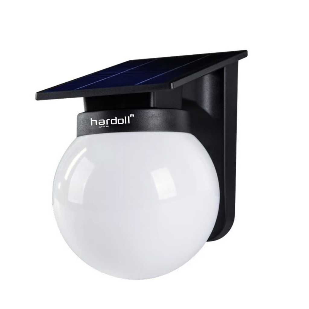 hardoll Solar Wall Light Outdoor Waterproof 6 LED Warm White Garden & Home Decoration Lamp (Pack of 1)