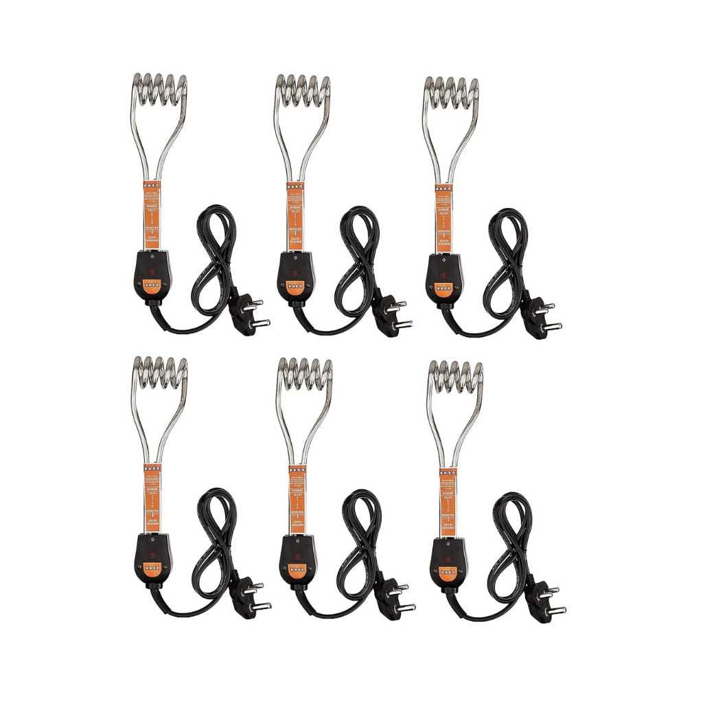 Usha IH2415 1500W Immersion Heater (Pack of 6)