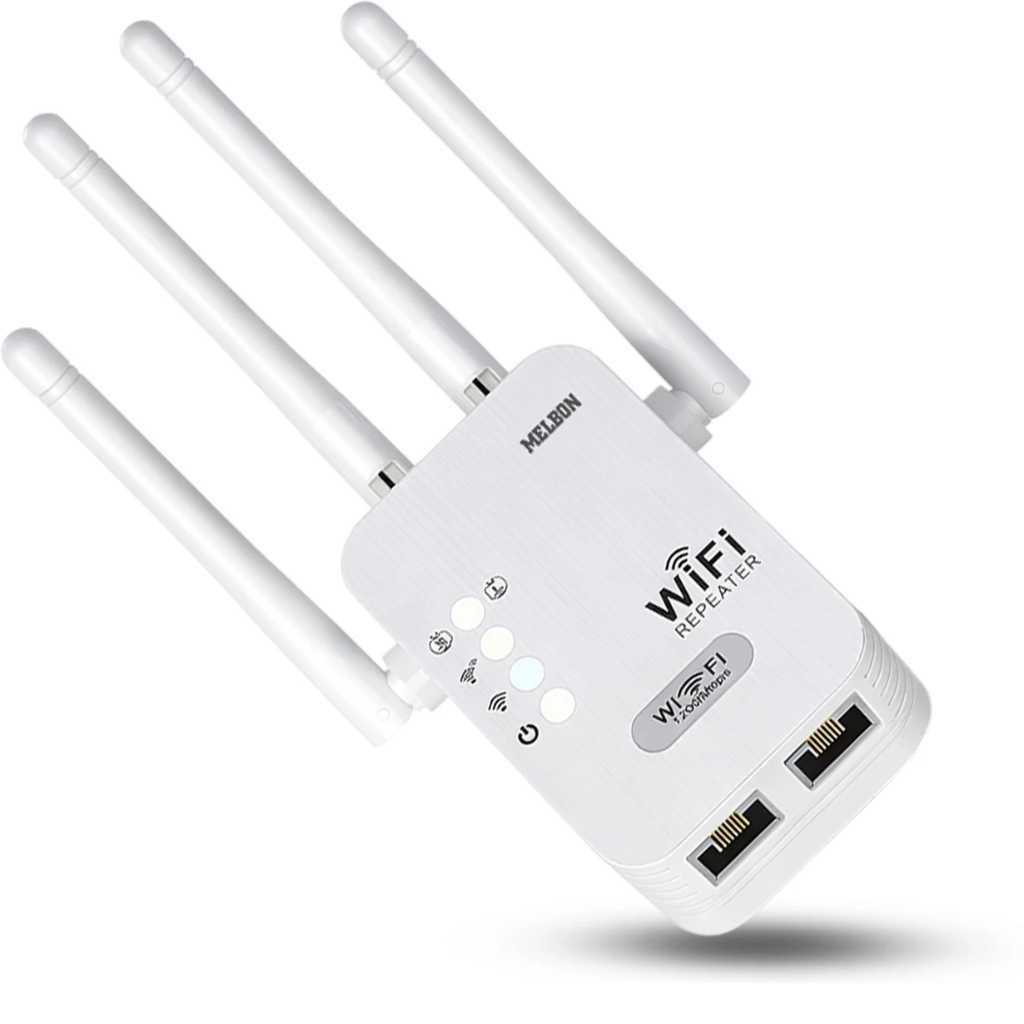 Melbon WiFi Extender 300Mbps WiFi Repeater (White)