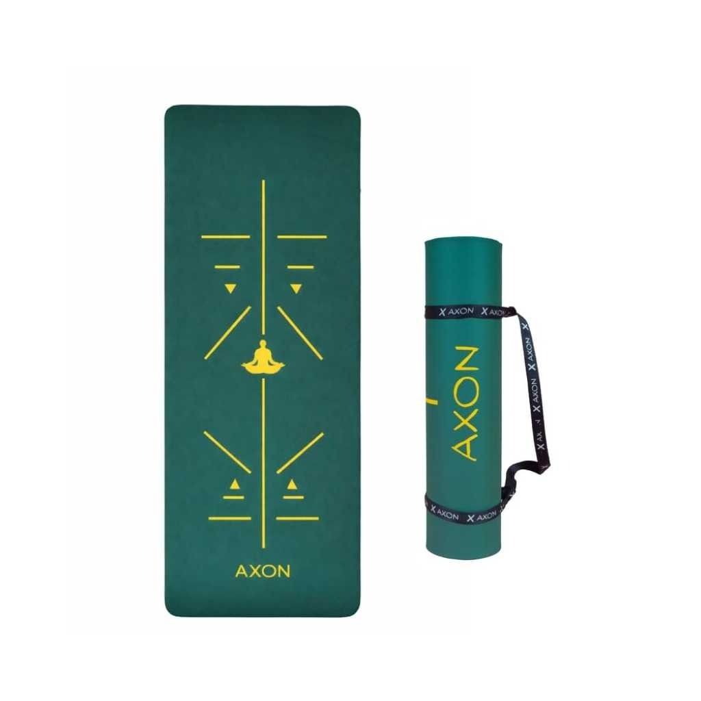 AXON 6mm Yoga Mat with Alignment Guidelines
